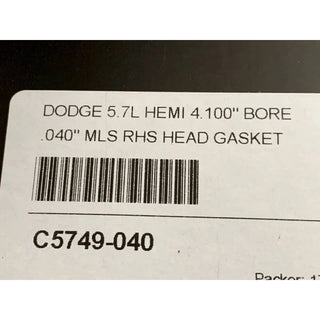 Cometic MLS Head Gaskets (4.100" Bore): Chrysler / Dodge / Ram / Jeep 5.7L Hemi 2003 - 2025