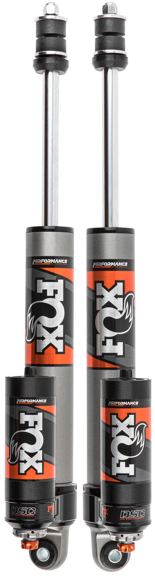 FOX 0-1.5in Lift Rear 2.5 Perf Elite Reservoir Shocks (REAR): Ram 2500 2014-2025 6.7L Diesel / 6.4L 392 / 5.7L Hemi