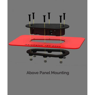 AeroCatch Flush Hood Pin and Latch Kit (Universal) CARBON FIBER LOOK