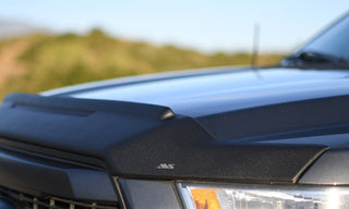 AVS Aeroskin II Textured Low Profile Hood Shield (Black): Dodge Challenger 2008 - 2023
