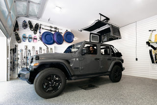 Bestop Hoss Hardtop Hoist Black (FRONT): Jeep Wrangler JL 2018-2025 2.0L/3.6L