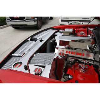 American Car Craft 5.7L Hemi Engine Half Covers (CARBON FIBER): 300 / Challenger / Charger 5.7L Hemi 2009 - 2024