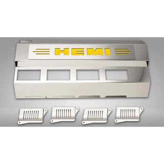 American Car Craft 5.7L Hemi Engine Half Covers (CARBON FIBER): 300 / Challenger / Charger 5.7L Hemi 2009 - 2024