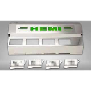 American Car Craft 5.7L Hemi Engine Half Covers (CARBON FIBER): 300 / Challenger / Charger 5.7L Hemi 2009 - 2024