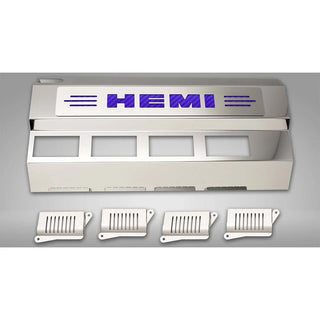 American Car Craft 5.7L Hemi Engine Half Covers (CARBON FIBER): 300 / Challenger / Charger 5.7L Hemi 2009 - 2023