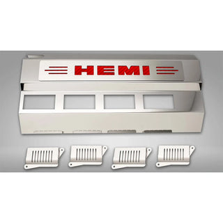 American Car Craft 5.7L Hemi Engine Half Covers (CARBON FIBER): 300 / Challenger / Charger 5.7L Hemi 2009 - 2023