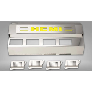 American Car Craft 5.7L Hemi Engine Half Covers (CARBON FIBER): 300 / Challenger / Charger 5.7L Hemi 2009 - 2024