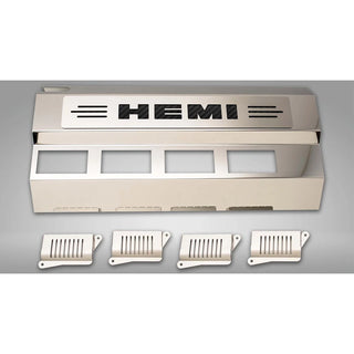 American Car Craft 5.7L Hemi Engine Half Covers (CARBON FIBER): 300 / Challenger / Charger 5.7L Hemi 2009 - 2024