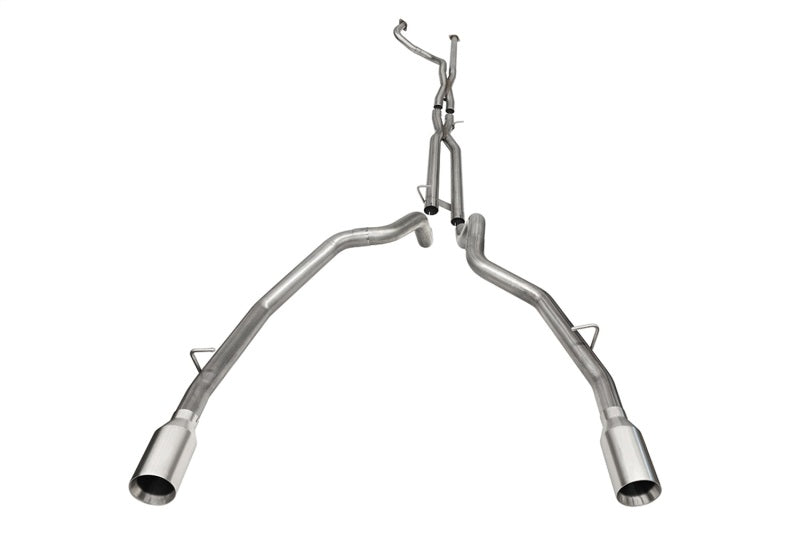 Corsa Baja Cat-Back Exhaust System (Polished Tips): Ram 6.2L TRX 1500 2021 - 2024