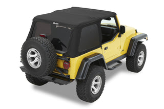 Bestop A-Top Trektop Black Diamond Tinted Windows (F&R): Jeep Wrangler TJ 1997-2006 4.0L / 2.5L