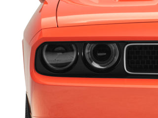 Raxiom Halo Projector Headlights w/ Sequential Turn Signals (FRONT): Dodge Challenger 2008-2014 - Black Housing/Clear Lens