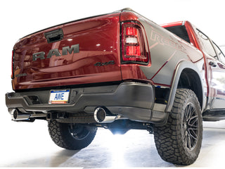 AWE Tuning Rebel Catback Exhaust Chrome Tips: Ram 1500 3.0L 2025-2026