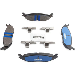 Timbren BES Severe Duty Semi-Metallic Brake Pads (REAR): Ram 1500 2003-2018 / Ram 1500 Classic 2019-2024