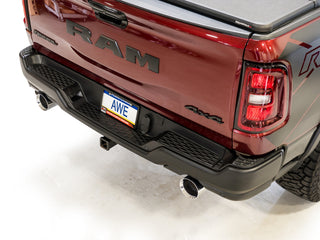 AWE Tuning Rebel Catback Exhaust Chrome Tips: Ram 1500 3.0L 2025-2026