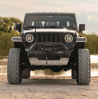 Rival 4x4 Front Aluminum Bumper (FRONT): Fits Jeep 2007-2025 3.0L/3.6L
