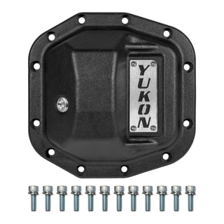Yukon Gear & Axle Hardcore Nodular Iron Diff Cover (FRONT): Jeep Wrangler 3.6L / 3.0L EcoDiesel 2018-2024