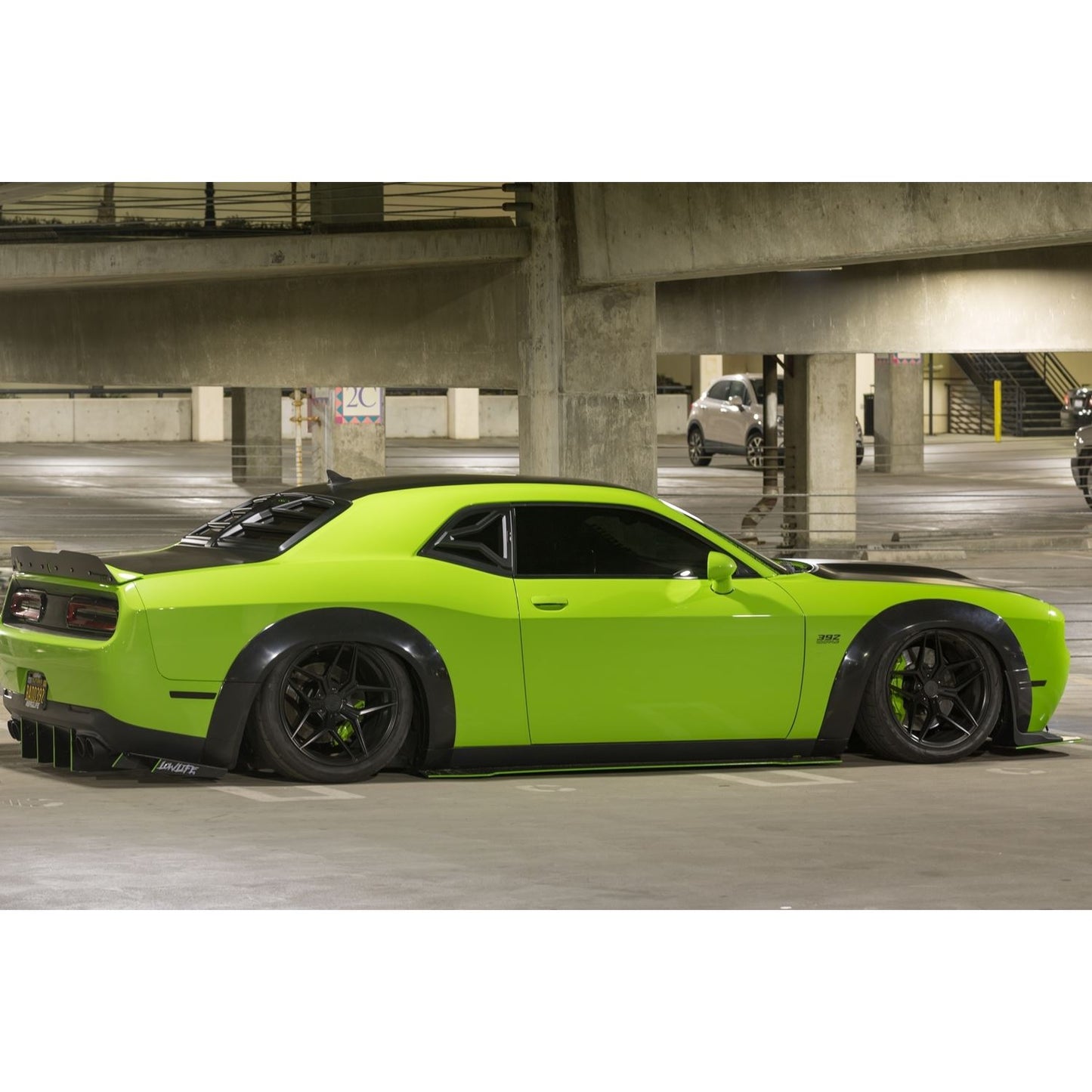 Glassskinz Torch Combo Set (Rear & Side Window Louvers): Dodge Challenger 2008 - 2023 (All Models)