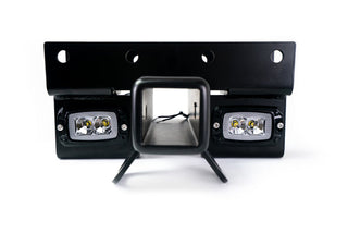 DV8 Offroad Bolt-On Hitch w/ Lights: Jeep Wrangler JK (2007-2018)