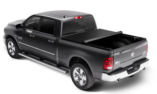 LUND Genesis Elite Roll Up Tonneau Cover Black: Fits Ram 1500 2009-2022 3.6L/5.7L Hemi