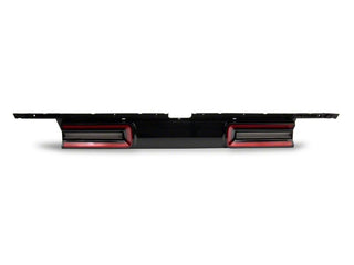 Raxiom LED Tail Lights Black Housing Red Lens: Dodge Challenger (2008-2014)