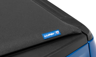 LUND Genesis Elite Roll Up Tonneau Cover Black: Fits Ram 1500 2009-2022 3.6L/5.7L Hemi