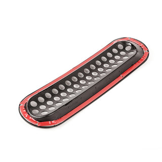 Rugged Ridge Perforated Grille Inserts: Jeep Wrangler JK 2007-2018 3.6L/3.8L V6