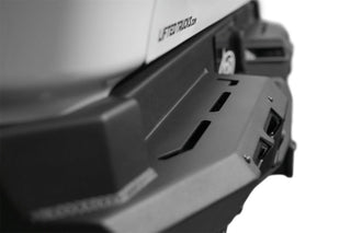 Addictive Desert Designs Black Label Rear Bumper: Ram 1500 (2019-2024) - Hammer Black/Satin Black