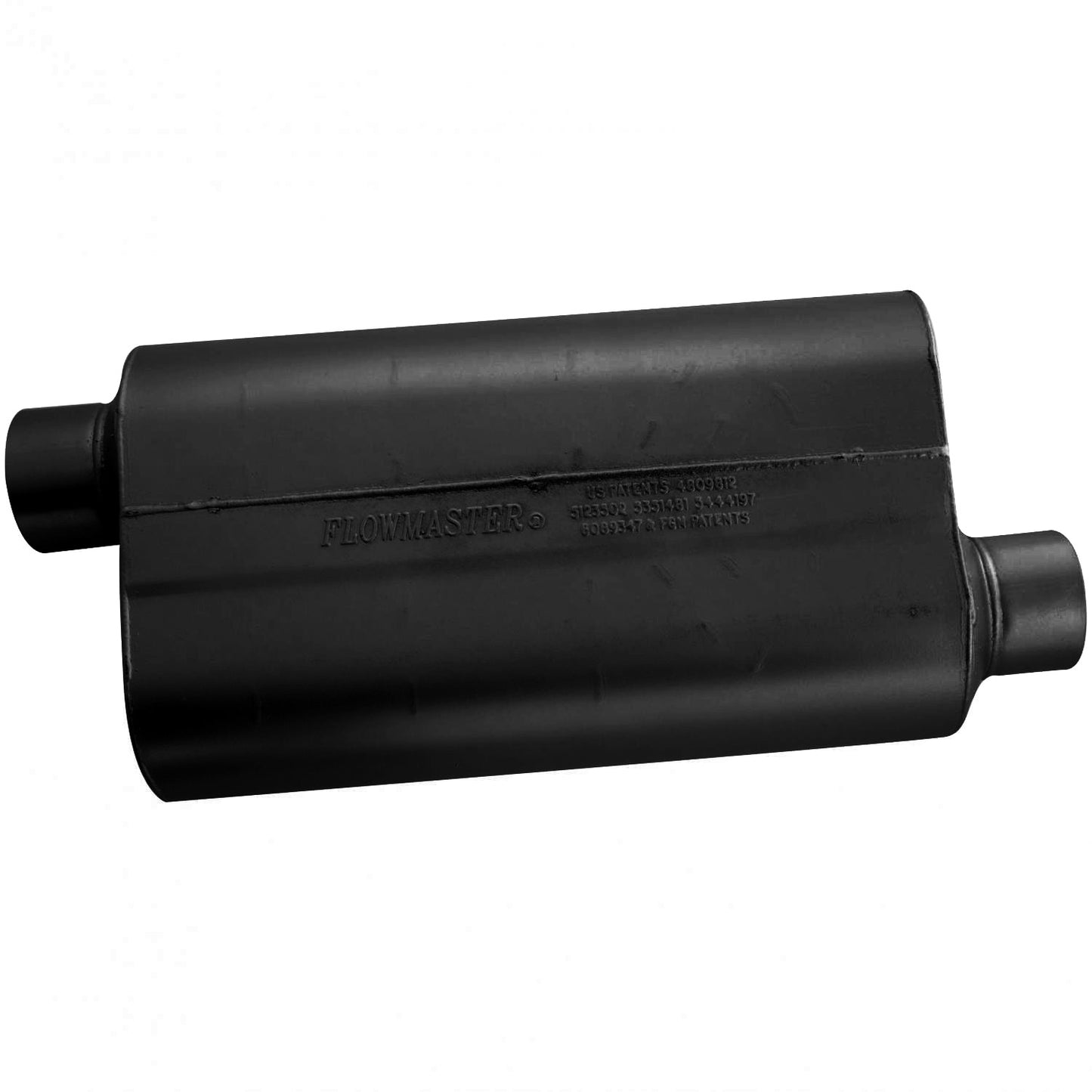 Flowmaster Super 50 Series Chambered Muffler: Chrysler 300 (05-13) / Dodge Challenger (09-10) / Charger (06-10) / Durango (04-09) / Ram 1500 (07-10)
