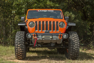 Rugged Ridge Stubby Venator Front Bumper (FRONT): Jeep Wrangler JL/JT 2018-25 2.0L-6.4L
