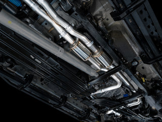 AWE Tuning Dual Rear Exit Catback Exhaust Diamond Black Tips (REAR): Ram 1500 3.0L 2025-2026