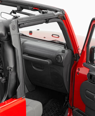 Bestop Door Surrounds Set of 2 (REAR): Jeep Wrangler JK 2007-2018 3.8L / 3.6L V6