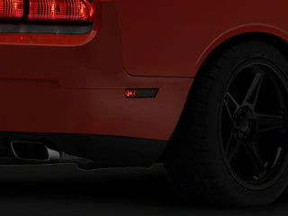 Raxiom Axial Series Smoked Side Marker Lamps: Dodge Challenger 2008-2014