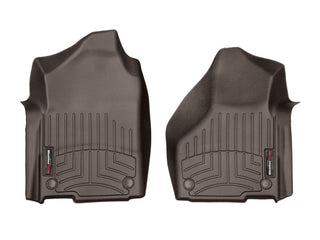 WeatherTech FloorLiner Front Regular Cab w/o PTO Cocoa: Ram 2500/3500 2019-2026 6.7L Diesel / 6.4L 392