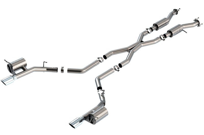 Borla ATAK Cat-Back Exhaust System (Polished Tips): Dodge Durango 6.2L Hellcat 2021 - 2025