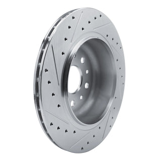 R1 Concepts Drilled & Slotted Brake Rotor (REAR RIGHT): Fits Jeep Gladiator / Wrangler 2018-2026 2.0L / 3.6L