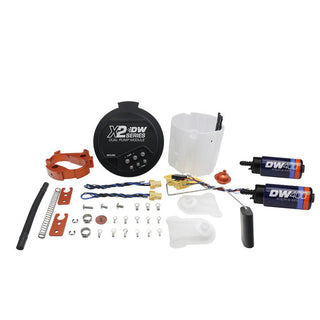 DeatschWerks DW400 (x2) Dual Fuel Pumps Module: 300, Challenger, Charger, Magnum 2005 - 2021 (5.7L Hemi, 6.1L SRT8, 6.4L 392)