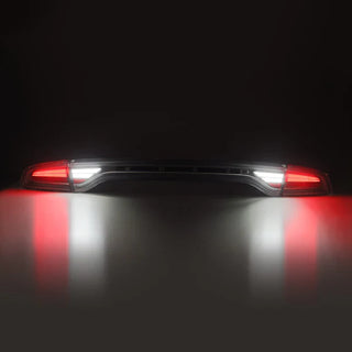 AlphaRex NOVA LED Tail Lights (Black): Dodge Charger 2015 - 2023 (All Models)