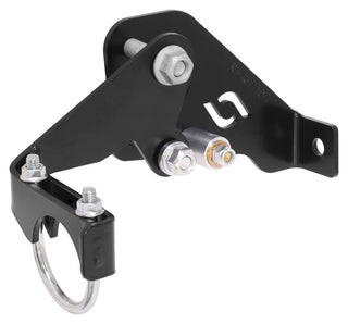 RockJock JK Wrangler Unlimited 4Dr High Steer Front Trac Bar & Stabilizer Shock Relocation Bracket