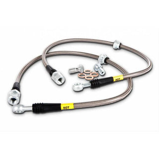 Stoptech Stainless Rear Brake Lines: Chrysler 300 / Dodge Charger / Magnum AWD 2005-2024