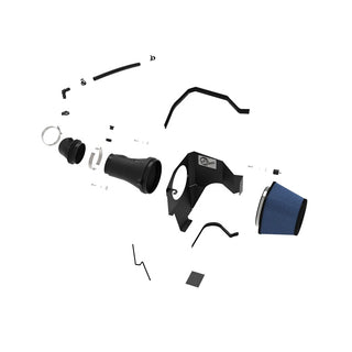 AFE Magnum Force Stage-2 Cold Air Intake: Dodge Challenger / Charger Hellcat 6.2L 2017 - 2023