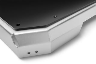 Rugged Ridge Alum Skid Plate Gas Tank/Exhaust Textured Black (UNDERBODY): Jeep Wrangler JL 2018-2024 2.0L/3.6L
