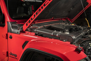 Rugged Ridge AmFib Low Mount Snorkel (RIGHT): Fits Jeep Wrangler JL/Gladiator JT 2018-2025 3.6L/3.0L EcoDiesel