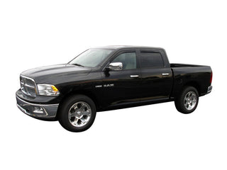 AVS Ventvisor In-Channel Window Deflectors (2PC, Smoke): Dodge RAM Crew Cab 2009 - 2018 (1500, 2500, 3500)
