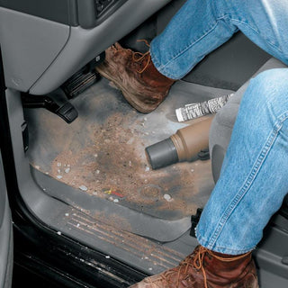 LUND Catch-All Xtreme Frnt Floor Liner: Jeep Wrangler 2007-2010 3.8L V6 - Black