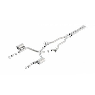 Borla ATAK Exhaust System (w/ Valve Simulators): Dodge Charger 6.4L 392 2015 - 2023