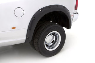 LUND RX-Rivet Smooth Elite Fender Flares: Fits Ram 1500/2500/3500 2010-2024 3.0L/5.7L