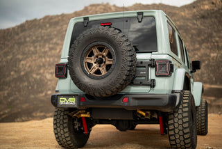 DV8 Offroad Spare Tire Carrier: Jeep Wrangler JL 2018-2025 3.6L / 6.4L 392