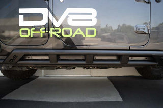 DV8 Offroad FS-15 Series Rock Sliders (SIDE): Jeep Wrangler JL 2018-2026 6.4L 392/3.6L V6