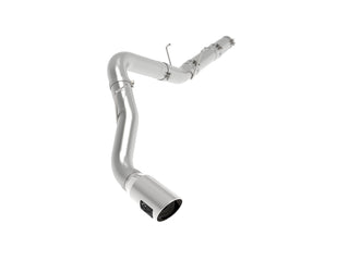 aFe ATLAS 5in Alum Steel DPF-Back Exhaust w/Polished Tip: Ram 2500 / 3500 2019-2026 6.7L Diesel