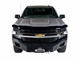 AVS High Profile Bugflector II Hood Shield (Smoke): Dodge Dakota 2005 - 2007